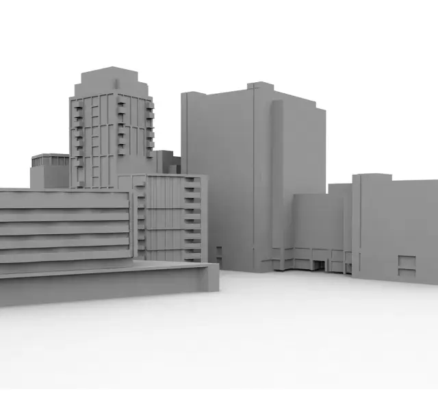 Revit-based 3D render created for a rights of light project